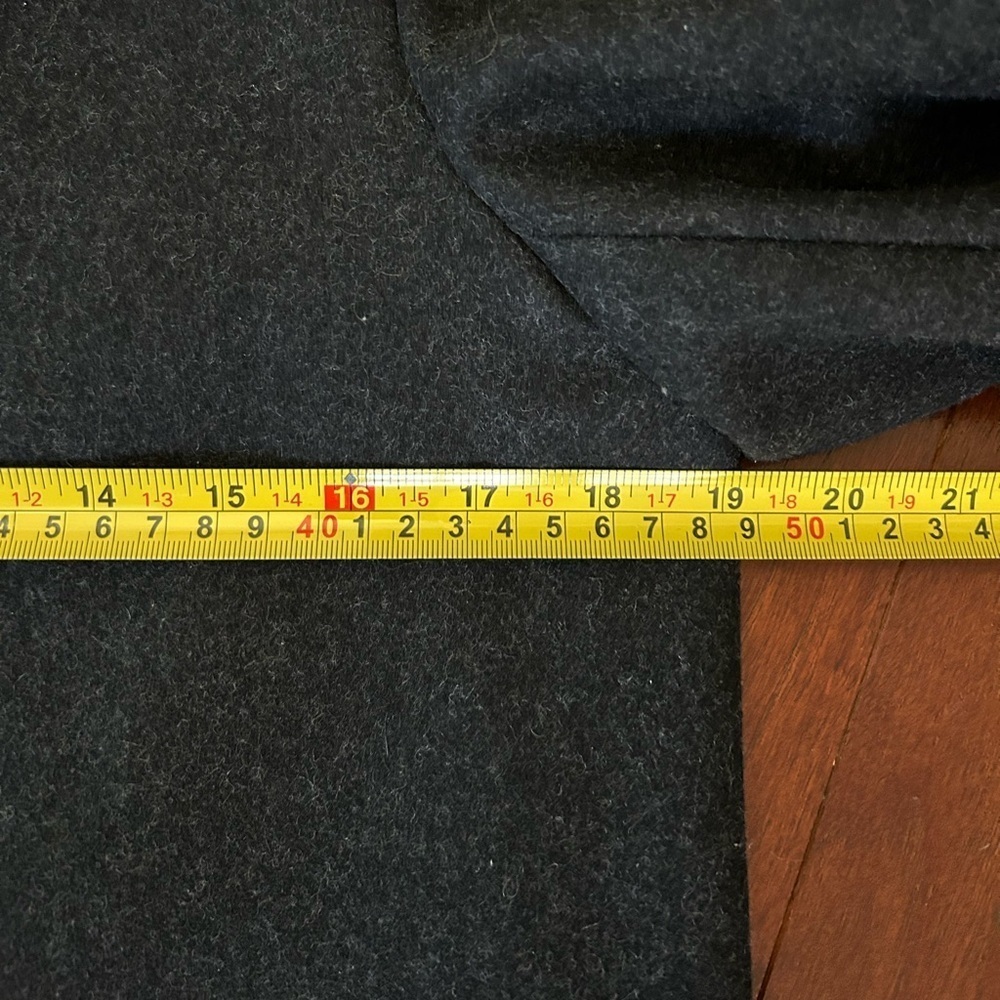 $395 COS Wool Cashmere Coat size 6 charcoal grey excellent condition winter chic - Picture 12 of 12